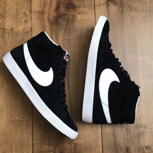Nike Blazer Mid Premium Retro Black. Men’s Size 9